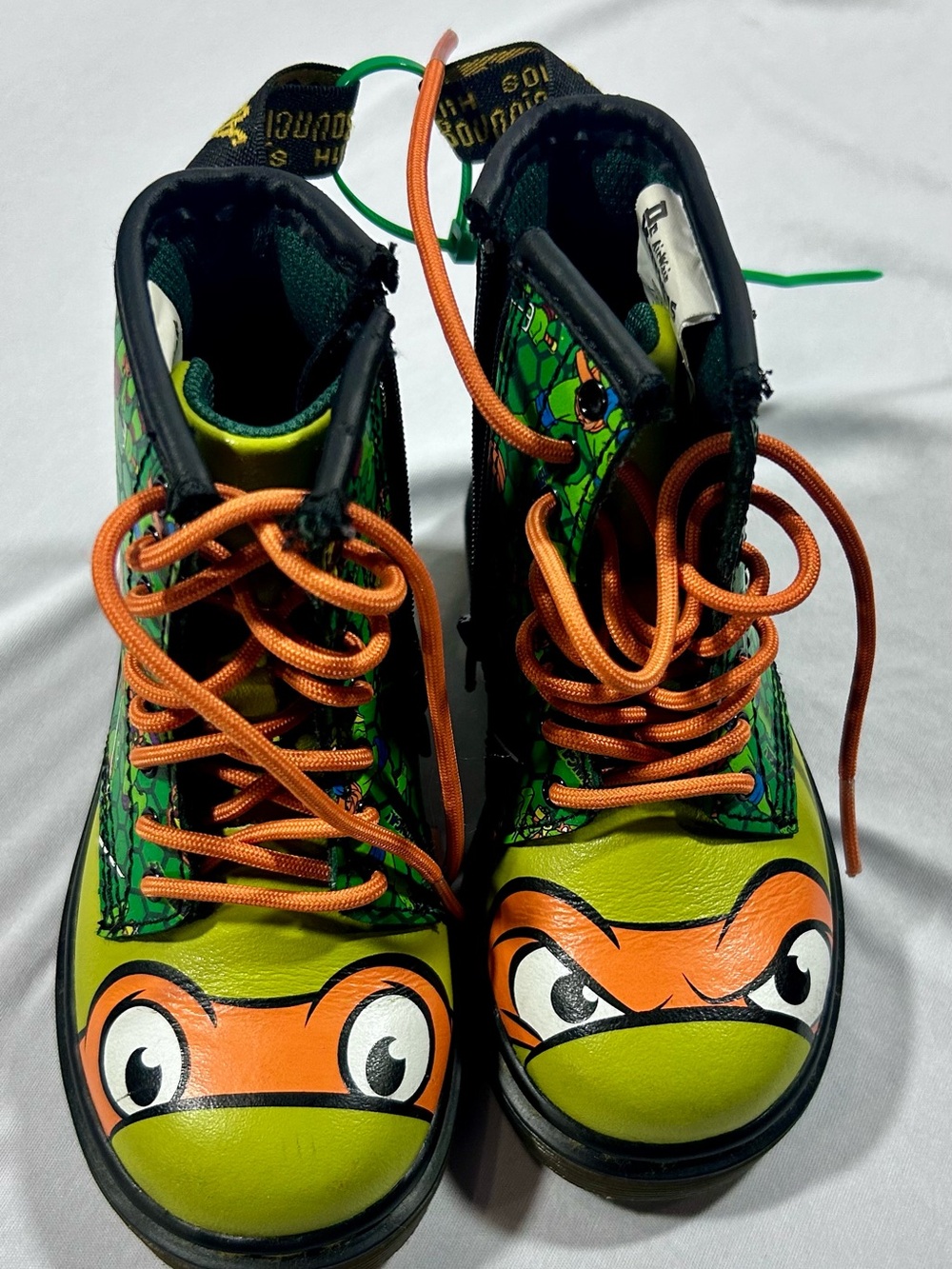DOC MARTENS Ninja Turtles AirWair Unisex Boots youth 7